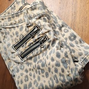 Cheetah 🐆 80s Zipper pants